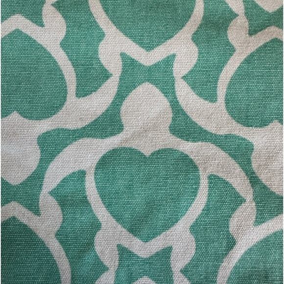 PB Teen pillow covers 16x16 Initial "A"‎ hearts turtle aqua navy personalized - Picture 7 of 7